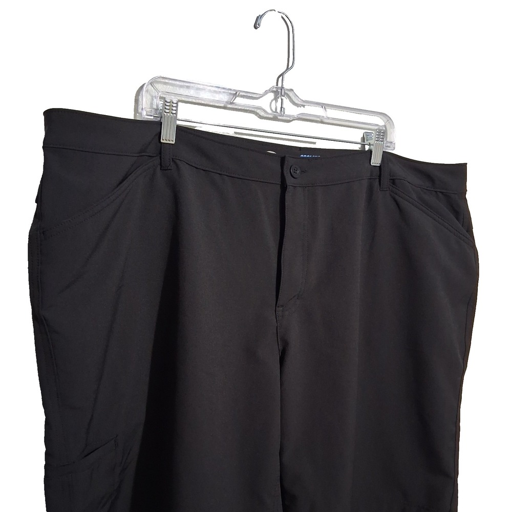 Dickies Cooling Relaxed Fit Temp IQ Shorts Womens size 24 Black Side Pocket
